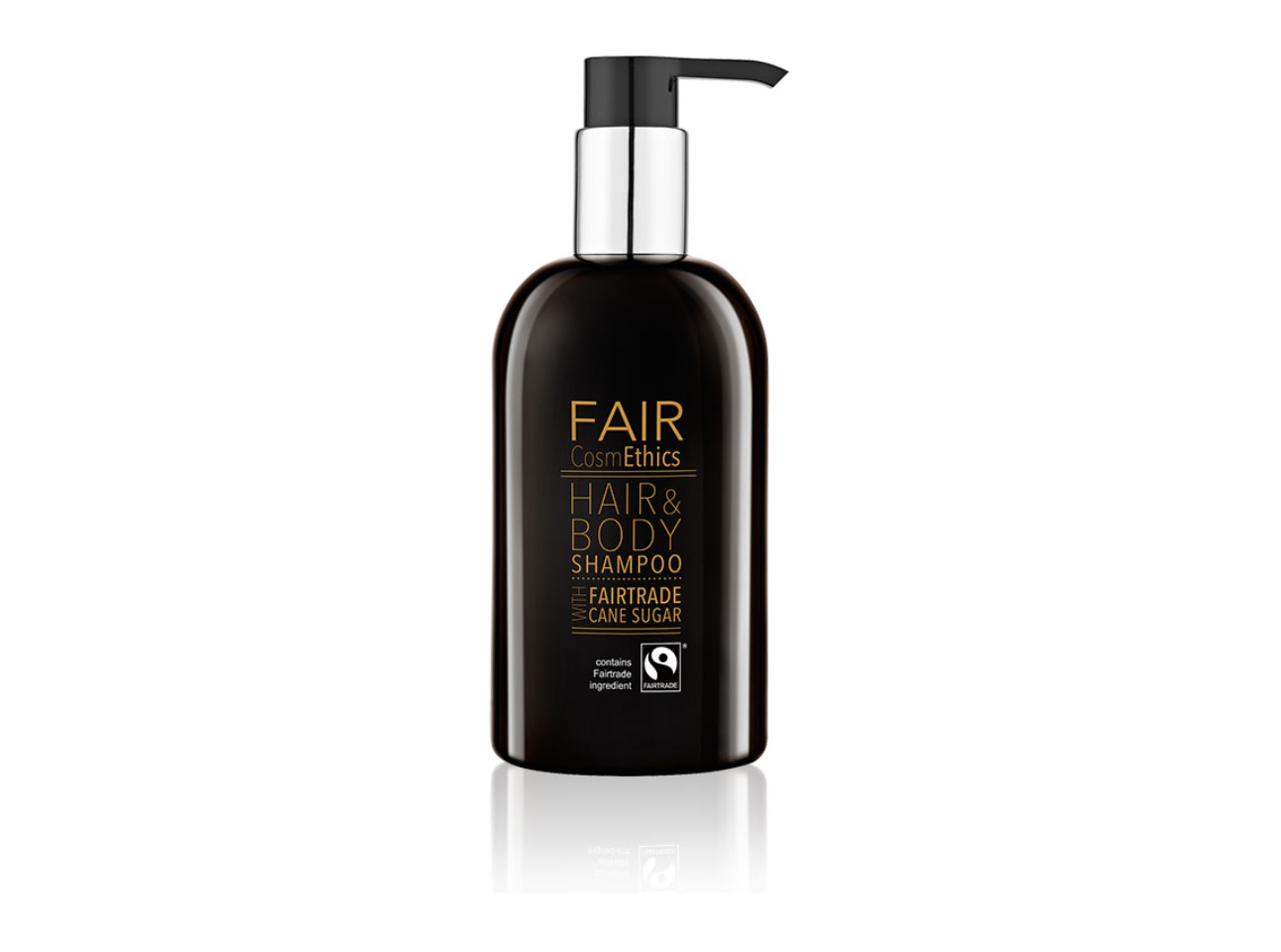 Fair CosmEthics Hair & Body Shampoo - Pump dispenser, 300ml
