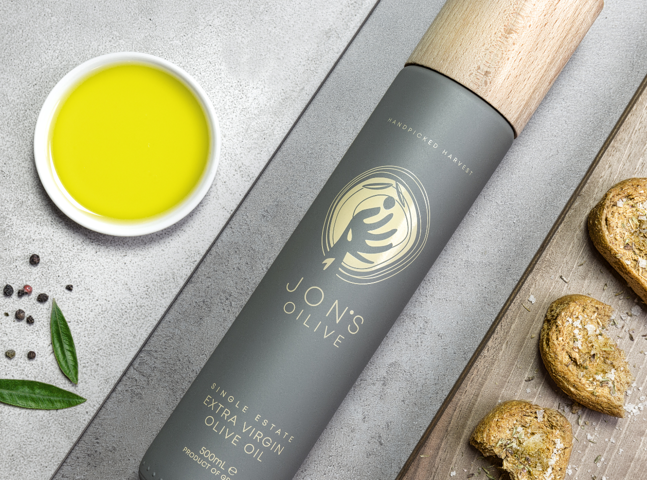 Olivenöl ohne Holzverschluss